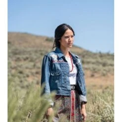 Yellowstone S03 Monica Dutton Denim Jacket